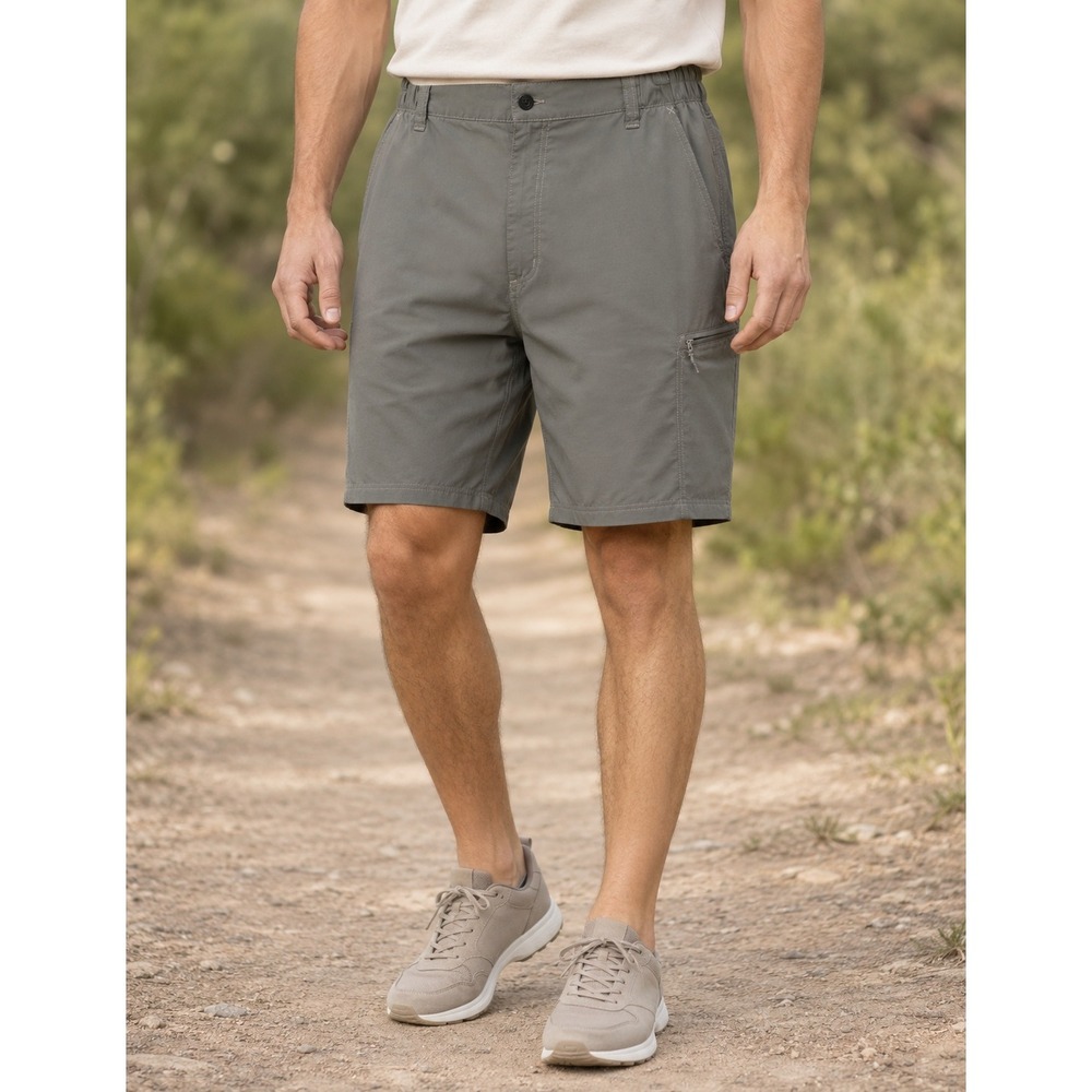 Wrangler Mens 36 Olive Cargo Shorts Hiking Outdoor Gorpcore Utility Travel